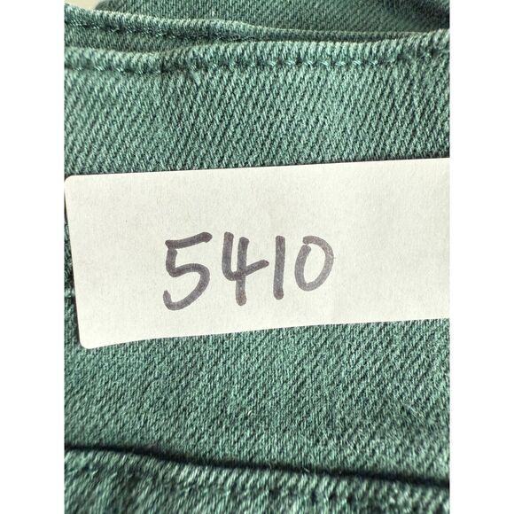 J Crew Women's Green Denim Skinny Jeans Stretch Zipper Front Pockets Size 30 - Picture 11 of 11